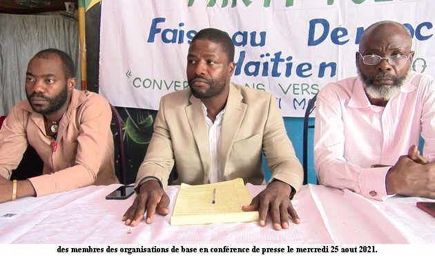 Poursuite de la recherche d’une solution haïtienne